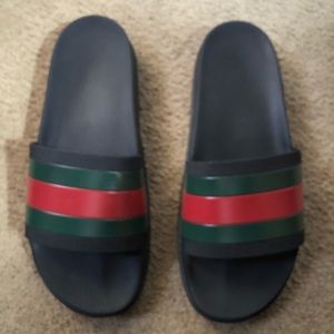 New Gucci 100% authentic slides - black